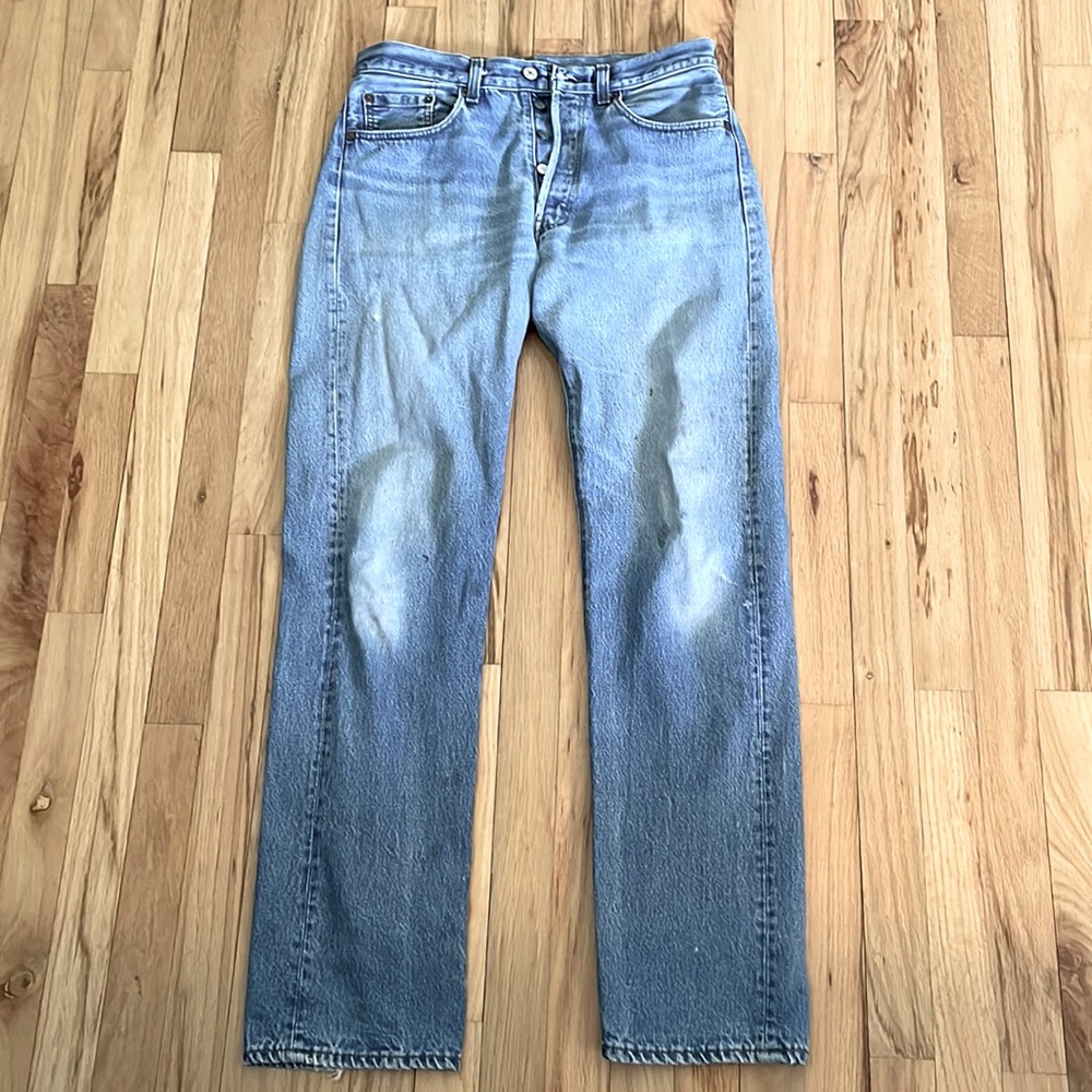 Levi’s original 501 jeans, worn tag , guessing size